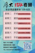 5月29日-6月3日专业课直播课时